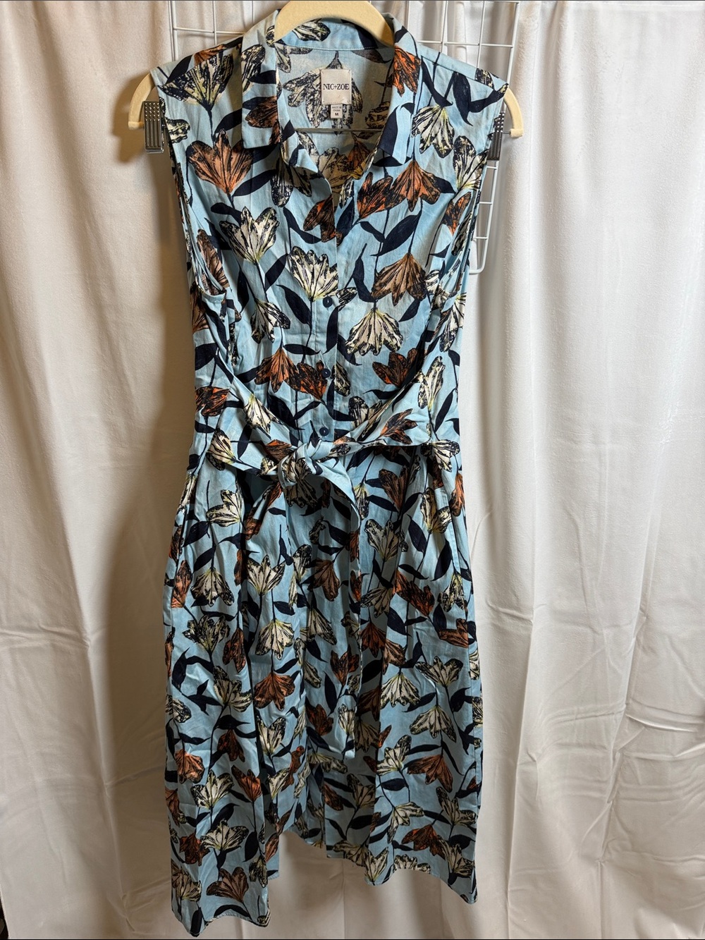 Nic and Zoe dress stretch cotton medium